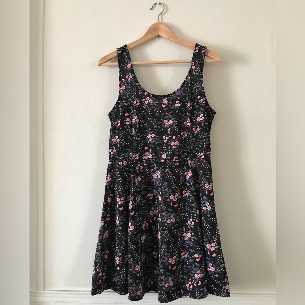 H&M Floral Sleeveless Women Dress Size 12